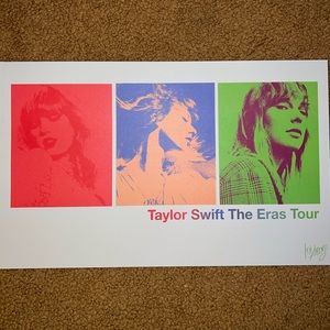 Taylor Swift eras tour VIP poster